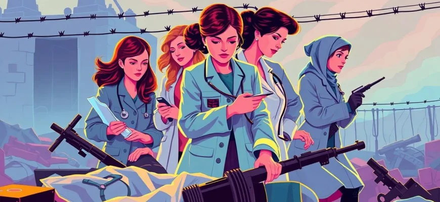 Films de guerre sur les femmes médecins