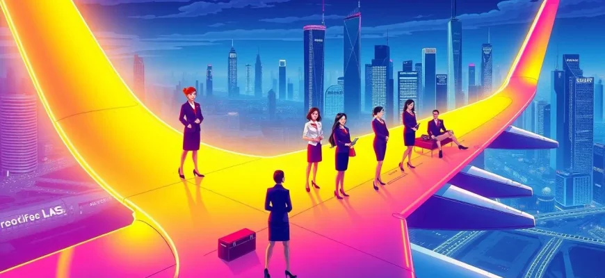 Films familiaux sur les hôtesses de l'air