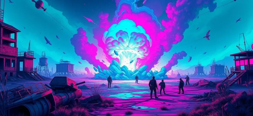 Films de catastrophe sur les sites d'essai