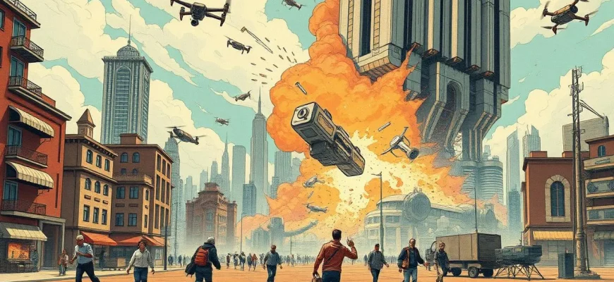 Films d'action sur les catastrophes technologiques