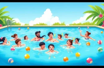 Films familiaux sur la natation