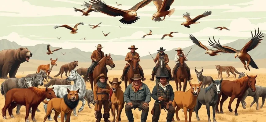 Top 10 des films de westerns avec des animaux sauvages