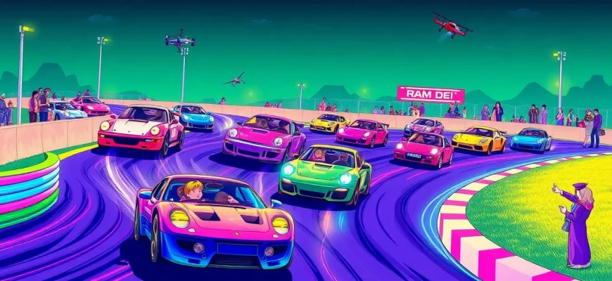 Films de famille sur les courses