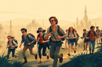 Films d'action avec des touristes: une aventure palpitante