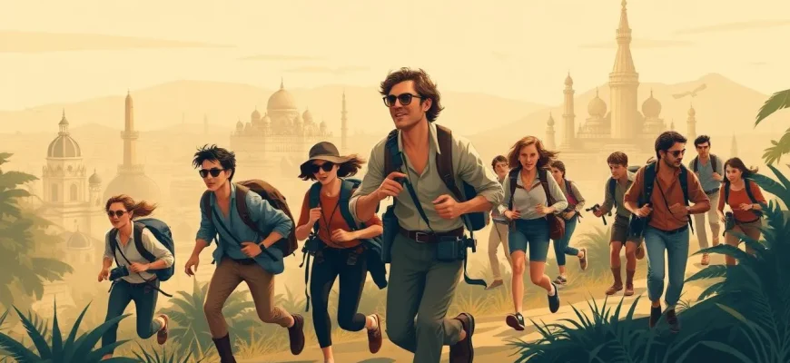 Films d'action avec des touristes: une aventure palpitante