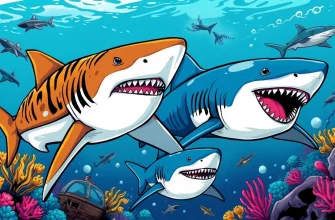 Films d'aventures parmi les requins