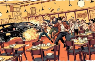 Films d'action dans les restaurants