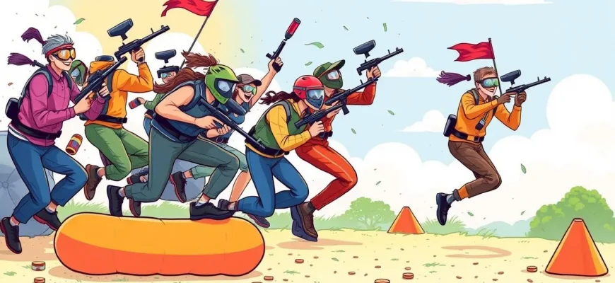 Les Meilleures Comédies de Paintball en Français