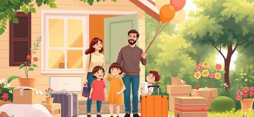 Films familiaux sur l'emménagement