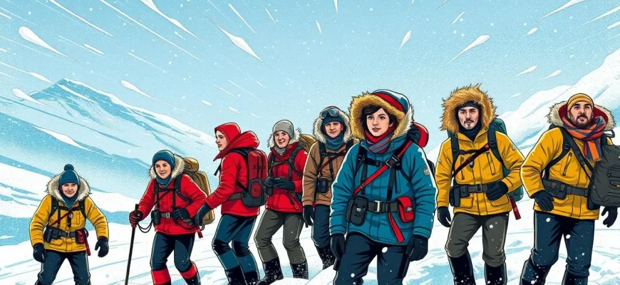 Films d'aventure dans le froid arctique