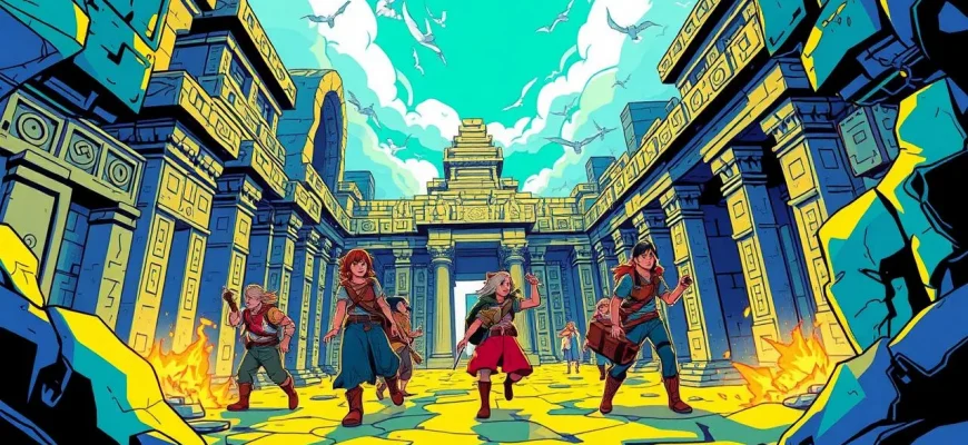 Films d'Aventure dans les Temples Oubliés