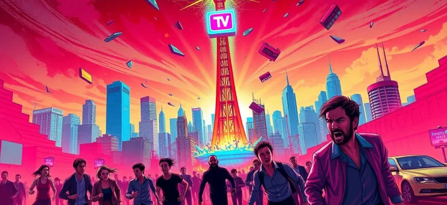 Films de catastrophe sur les tours de télévision