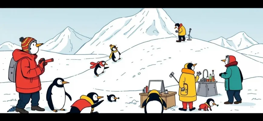 Les Meilleures Comédies sur l'Antarctique