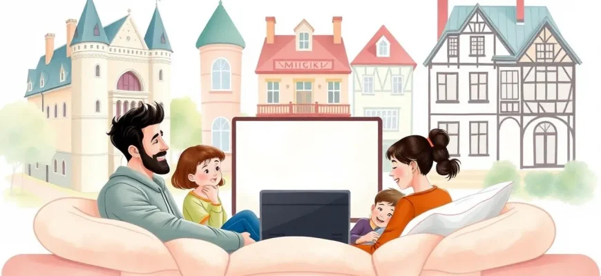 Films familiaux dans de vieilles maisons