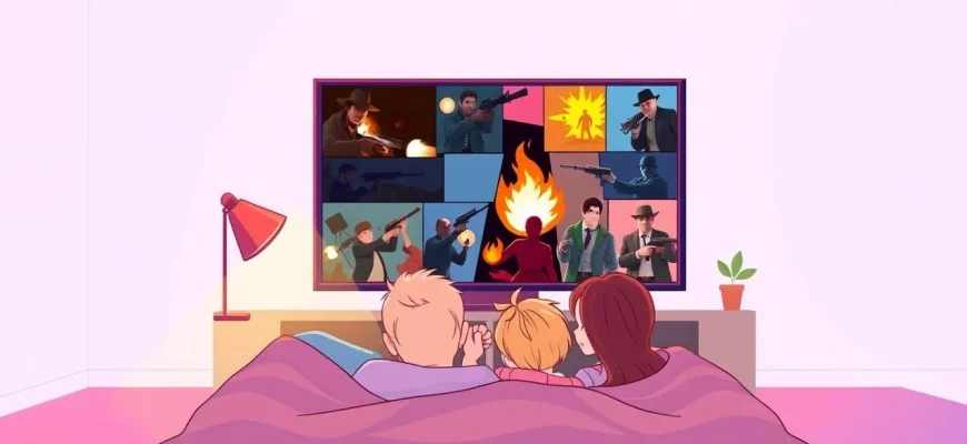 Films de famille avec des fusillades