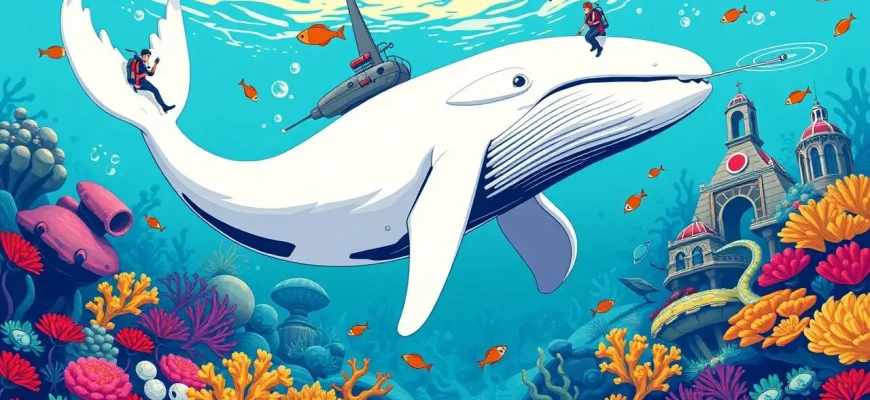 Films d'aventure avec des baleines albinos