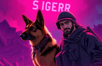 Films de guerre avec des chiens de frontière