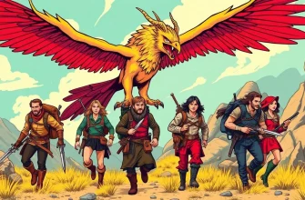 Films d'aventures à la recherche des harpies