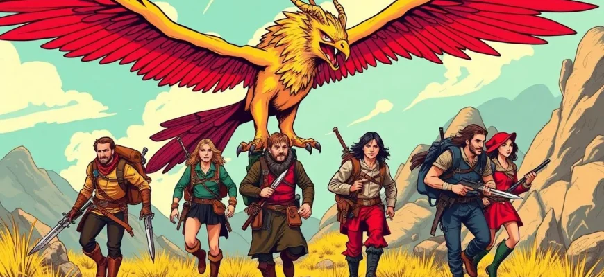 Films d'aventures à la recherche des harpies