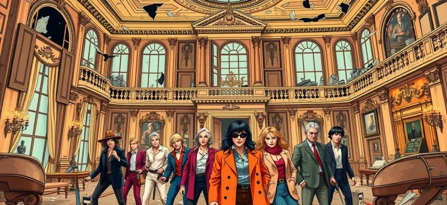 Films d'action dans des manoirs