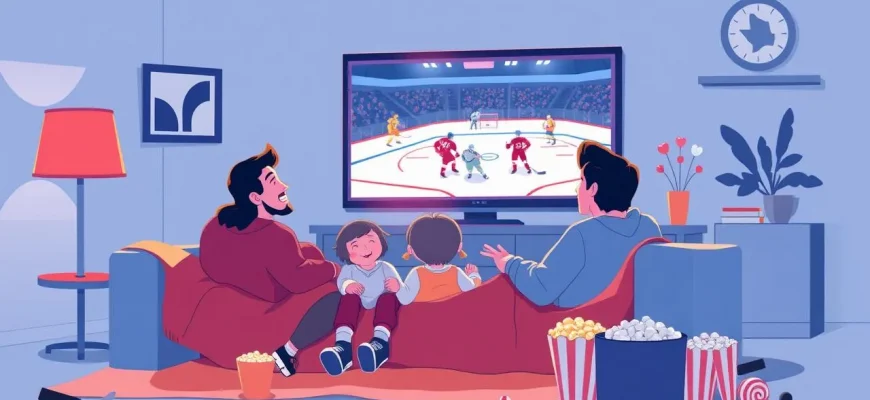 Films familiaux sur le hockey