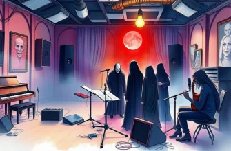 Films d'horreur en studio d'enregistrement