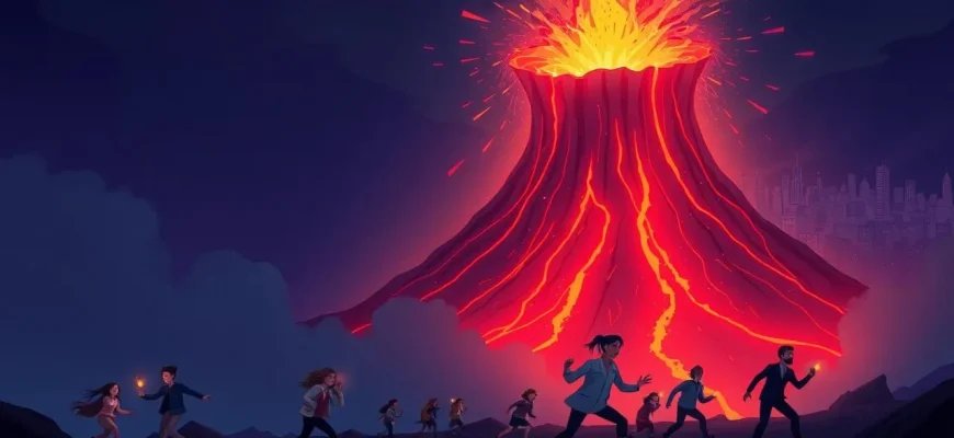 Films sur l'éruption d'un supervolcan