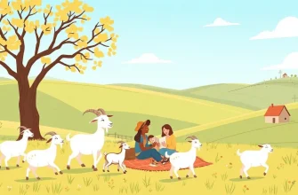 Films de famille avec des chèvres