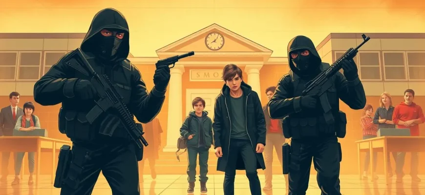 Films d'action sur la prise d'otages dans une école