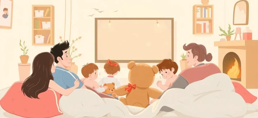 Films familiaux avec un ours en peluche