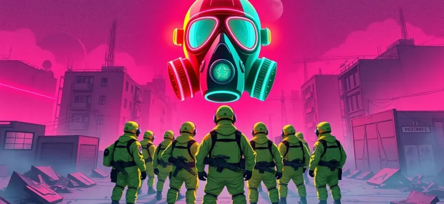 Films de guerre sur la défense contre les armes chimiques