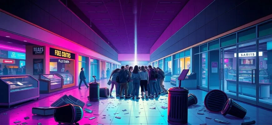 Films de catastrophe dans les centres commerciaux