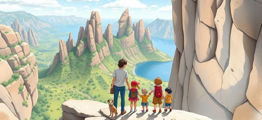 Films familiaux sur les rochers