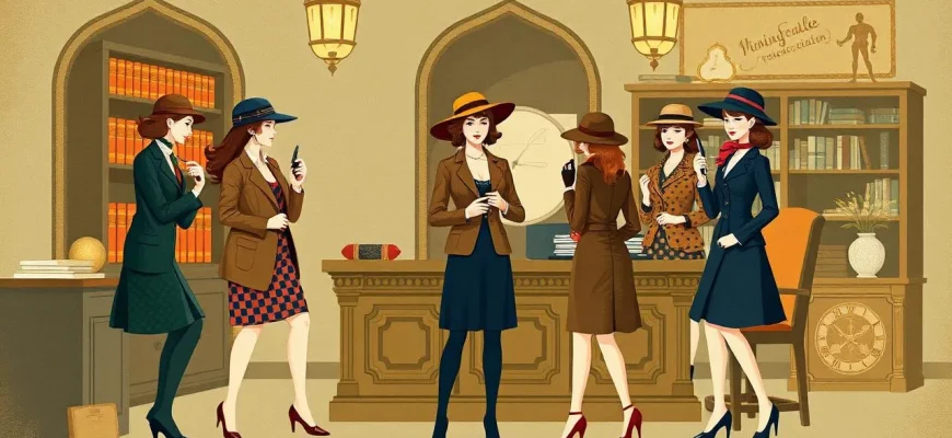 Films Détectives avec des Femmes d'Affaires