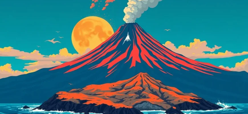Films d'aventure sur les îles volcaniques