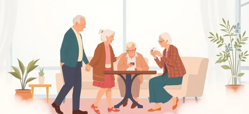 Films d'amour en maison de retraite