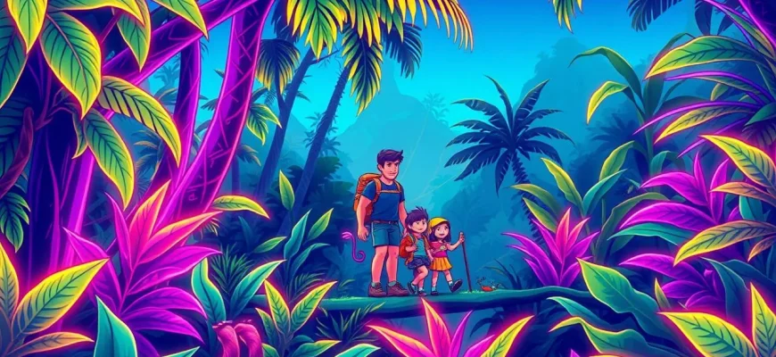 Films de famille dans la jungle