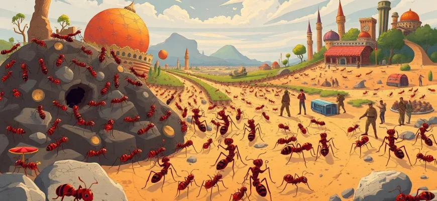 Films dramatiques sur les fourmis