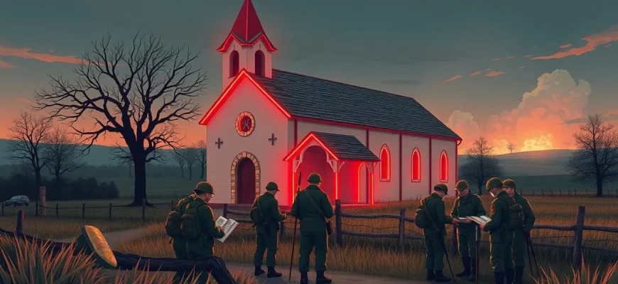 Films de guerre sur les églises de campagne