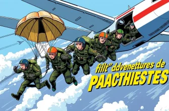 Films d'aventures de sauveteurs parachutistes