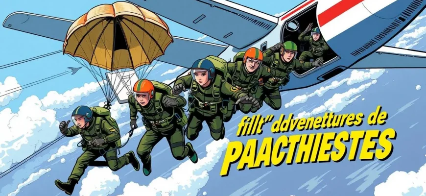Films d'aventures de sauveteurs parachutistes
