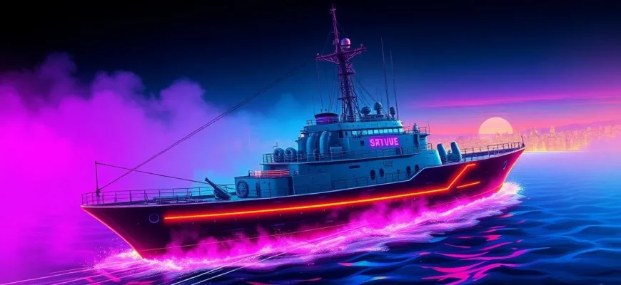 Films de guerre sur les navires hydrographiques