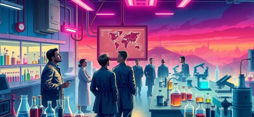 Films de guerre sur les laboratoires chimiques