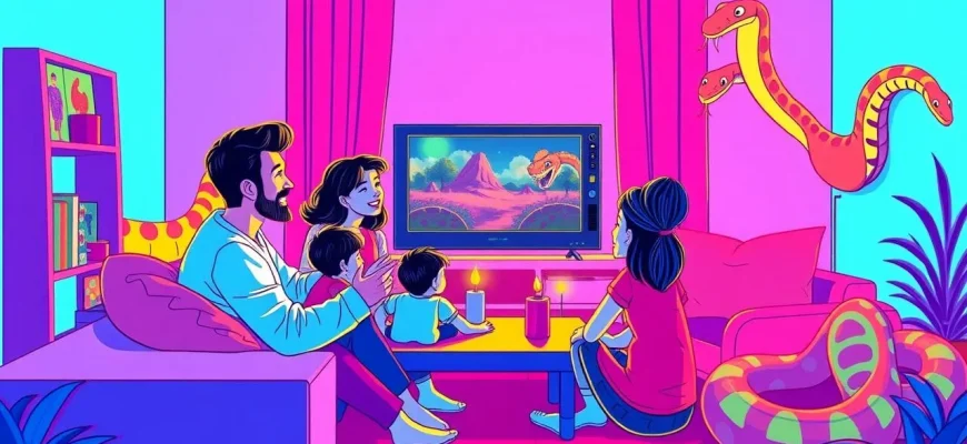 Films familiaux sur les serpents