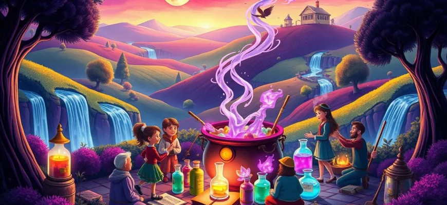 Films familiaux sur les potions magiques