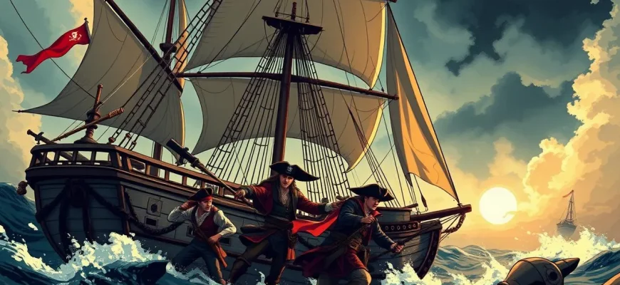 Films d'action sur les pirates modernes