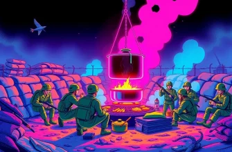 Films de guerre sur l'alimentation des soldats