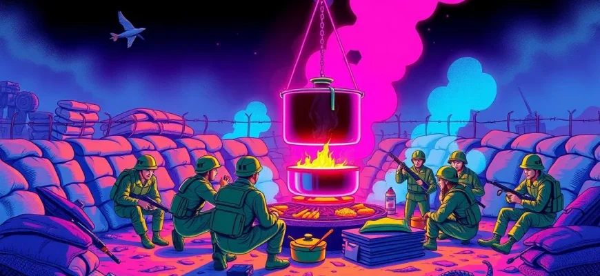 Films de guerre sur l'alimentation des soldats