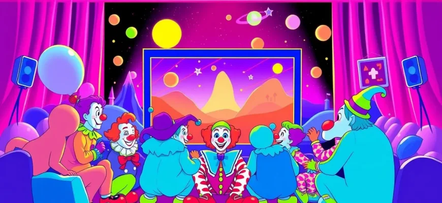 Films familiaux avec des clowns