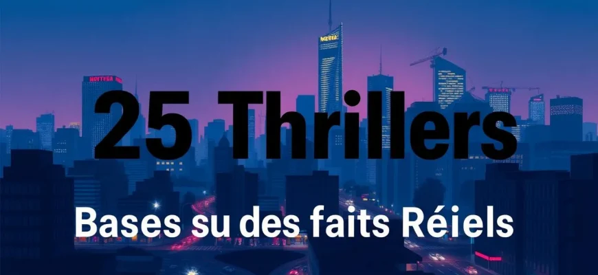 25 Thrillers Basés sur des Faits Réels